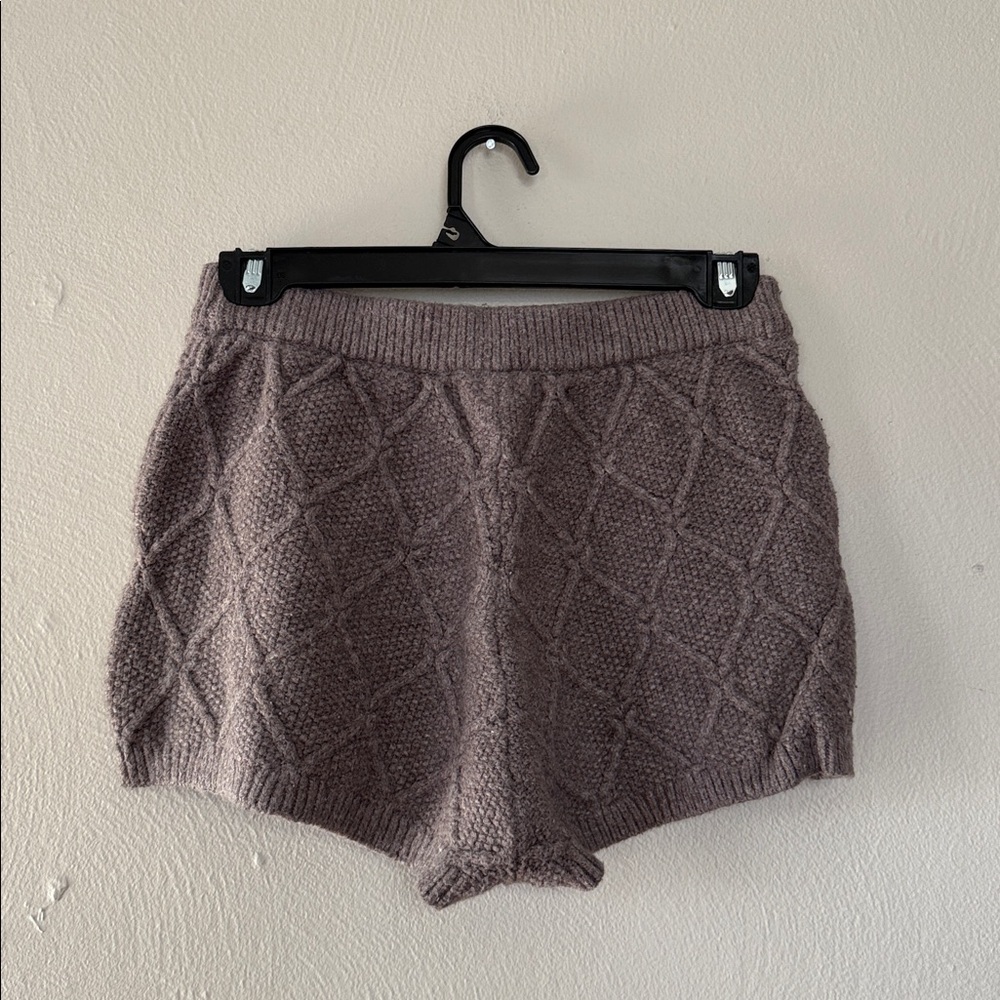 Old Navy High Waist Knit Shorts - Brown small - Picture 3 of 5